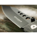 Coltello tascabile pieghevole BOKER Special Forces Tanto 440A in acciaio manico in alluminio nero