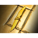 Coltello tascabile chiudibile Boker Gold finger in acciaio inox anodizzato 440A linerlock