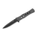 Coltello tascabile BOKER Urban Tank pieghevole con lama in acciaio 440A rivestita di nero, presa sicura