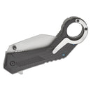 Coltello tascabile tattico Boker Magnum Velcon Hawkbill 440C Lama in acciaio G10 Manico