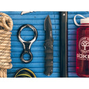 Coltello tascabile BOKER Black Spear con manico in alluminio e acciaio inossidabile 440A rivestito di nero
