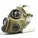 Authentic Czechoslovakian military M-10 gas mask from Cold War era, rubber construction, full working set.
