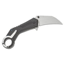 Coltello tascabile tattico Boker Magnum Velcon Hawkbill 440C Lama in acciaio G10 Manico