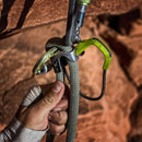 Edelrid Megal Jul Belay Kit Dispositivo di assicurazione con frenatura automatica a vite antiproiettile Oasis