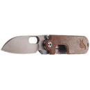 Fox Knives BEAN GEN2 folding pocket knife Micarta handle stainless steel 440C - GoMilitar