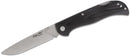 Fox Knives Brand Italy model 500 black folding pocket knife stainless steel - GoMilitar