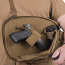 Zaino a tracolla Helikon-Tex EDC da 6,5 litri in nylon cordura con trasporto nascosto nero urbano