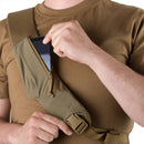 Zaino a tracolla Helikon-Tex EDC da 6,5 litri in nylon cordura con trasporto nascosto nero urbano