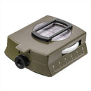 Mil-tec Army Compass Metal Casting Viewfinder incluso Case Navigation Olive