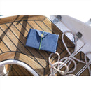 Opinel Nomand Set da cucina per esterni, 5 pezzi, tagliere, asciugamano, kit da viaggio, blu