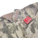 MASCHIO TATTICO TATTICO COMPATO MILITARIO TURKISH originale M2021 CAMO