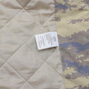 Parka militare turco originale da campo con fodera trapuntata Rip Stop M2018 Camo