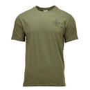 T-shirt militare ucraina originale con emblema delle forze armate Tryzub, manica corta