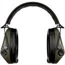 Sordin Supreme Pro-X Hear 2 Slim Tattico Protezione per l'udito con fascia verde