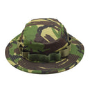 British Army style DPM ripstop boonie hat with wide brim and vent holes for sun protection and ventilation