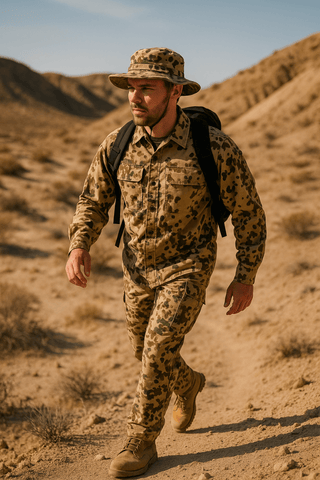 Mimetizzazione nel deserto: storia, usi e attrezzatura indispensabile per le operazioni con clima caldo