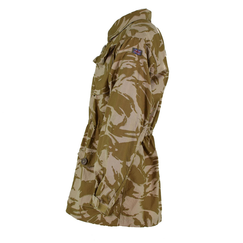 Giacca dell'esercito britannico originale Desert Desert Camo Ripstop Parka Military Nuovo