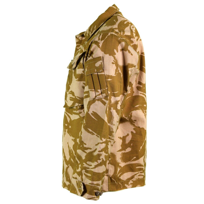 Combattimento militare originale dell'esercito britannico Desert Camo Giacca del fuoco Resistente al fuoco Nuovo