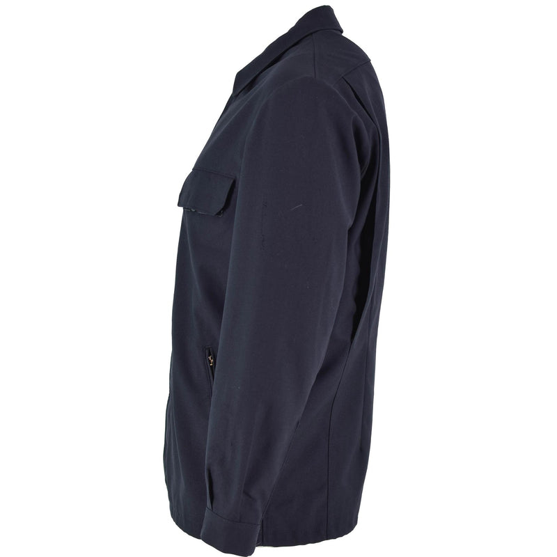 Originale NVA Est East Army Dark Blue Formal Uniform Giacca in surplus militare