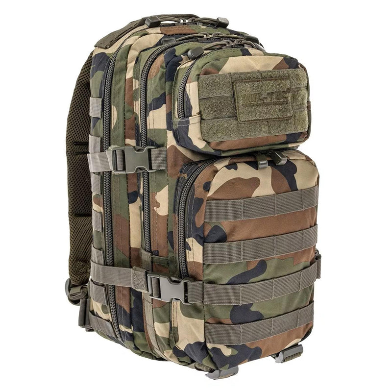 Mil-Tec U.S. Assault Backpack tattico 20liters Trekking Trekking Woodland Daypack