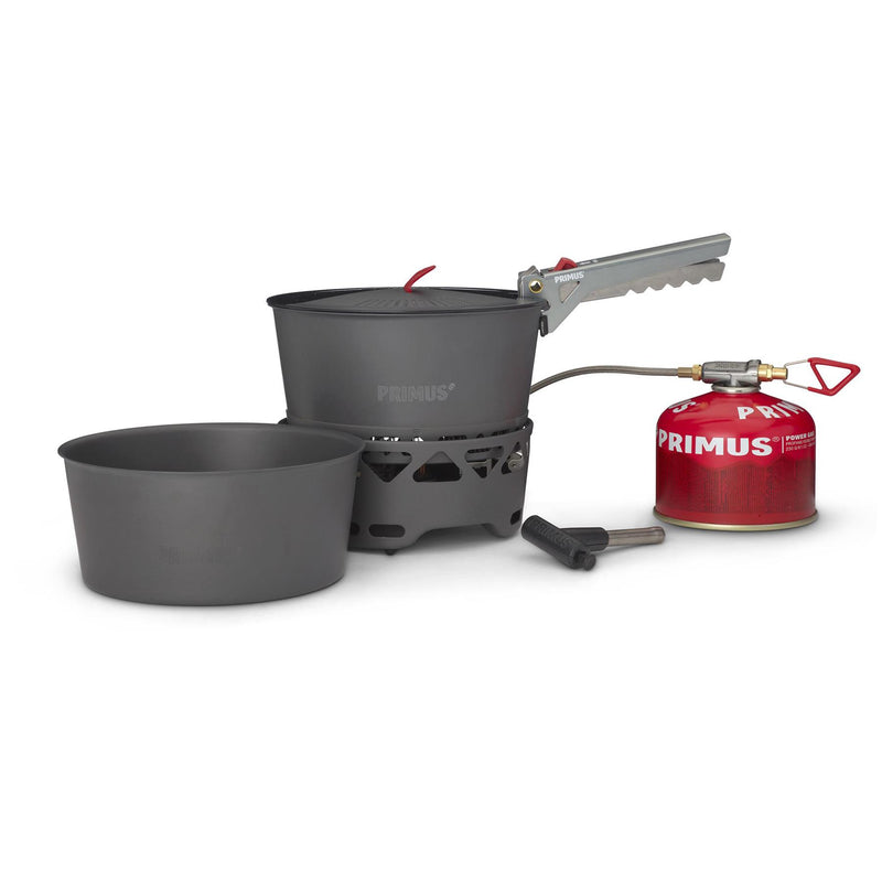 Primus Primetech Camping Stove Set 1,3 litri che cucina il bruciatore per esterni in pentola bollente