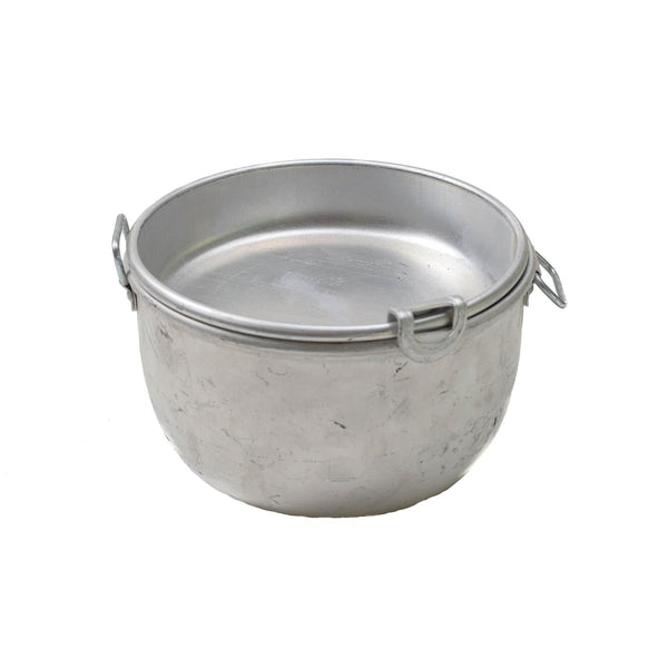 Originale Bulgaro Military Vintage Mess Kit escursionistico campeggio FirePit Pot Pan Nuovo