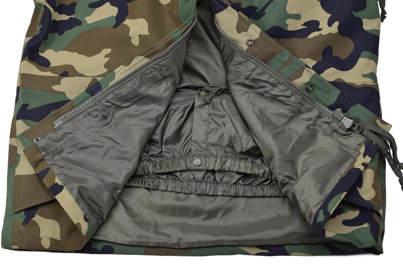 Giacca in stile militare MIL-TEC Weat Woodland 3 strato Goretex Nuovo