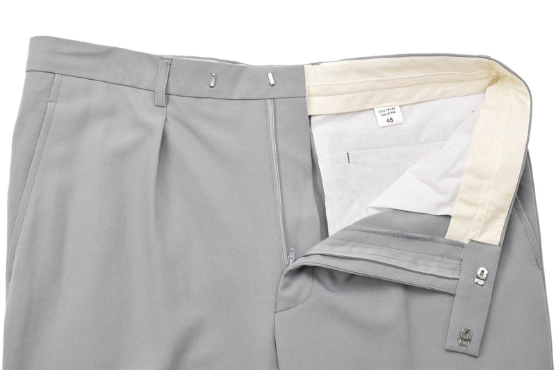Pantaloni abiti militari francesi originali pantaloni grigi uniforme formali casual nuovo