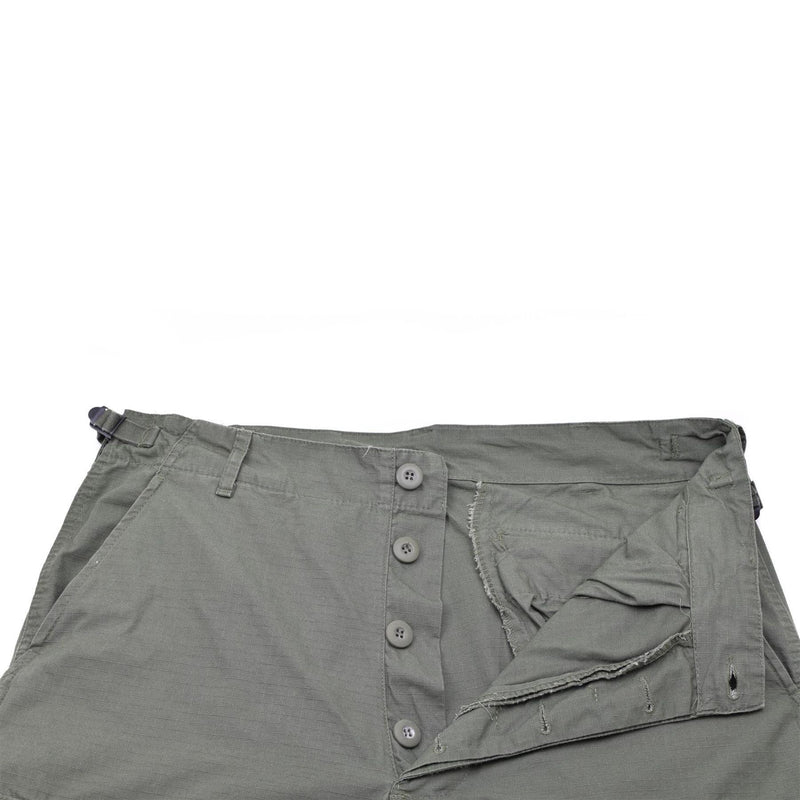 Mil-Tec Brand U.S. Army Style OD Od Bermuda Bermuda Lightweight Ripstop Shorts