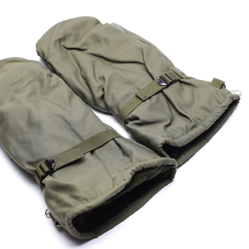 Original esercito tedesco oliva grigio camo mittens bw militare combattimento guanti