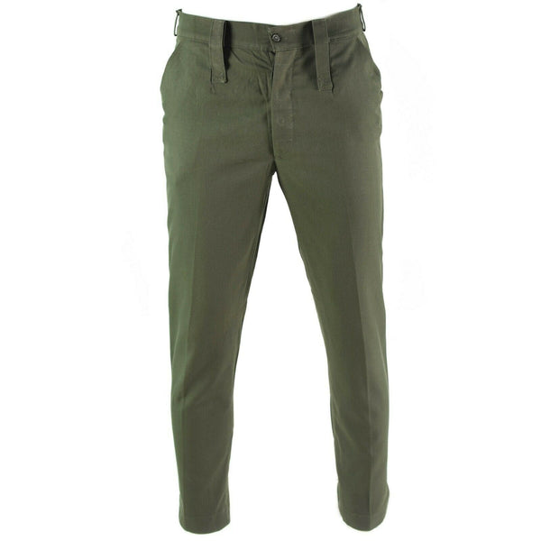 Pants di combattimento di campo dell'esercito portoghese originali pantaloni militari verde oliva portoghe