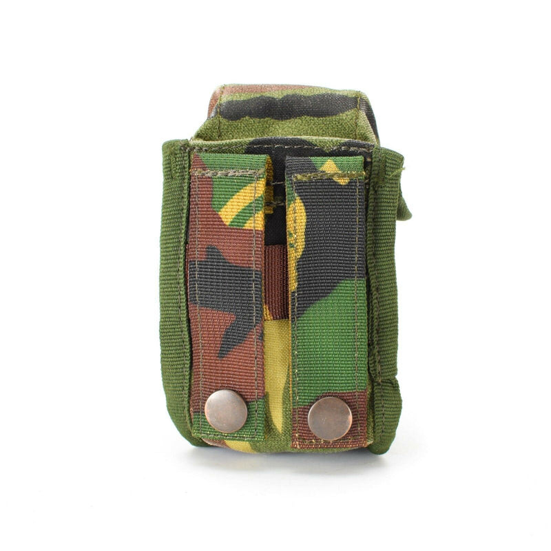 Tannone per bombe a mano originale dell'esercito olandese MOLLE BAG TATTICAL DPM WOODLAND