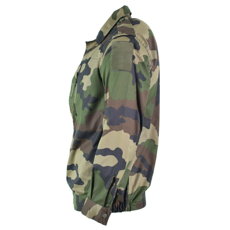 Autentico esercito francese f2 giacca da combattimento affaticamento ce cime.