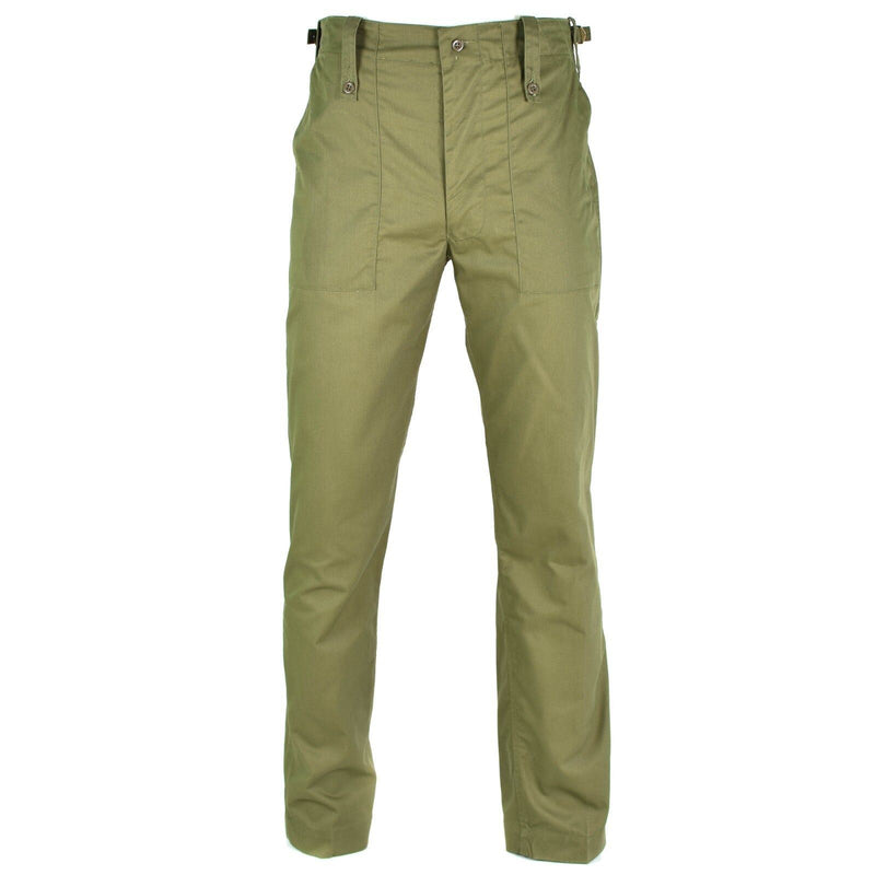Guidi pantaloni da combattimento dell'esercito britannico O.D Pantaloni militari verdi Nuovi leggeri