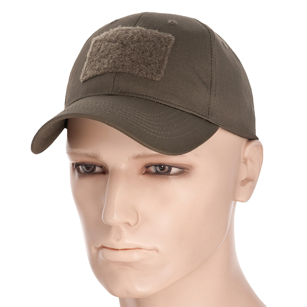 Berretto da baseball tattico M-Tac Vestibilità flessibile Ripstop Gancio e anello Oliva scuro L/XL