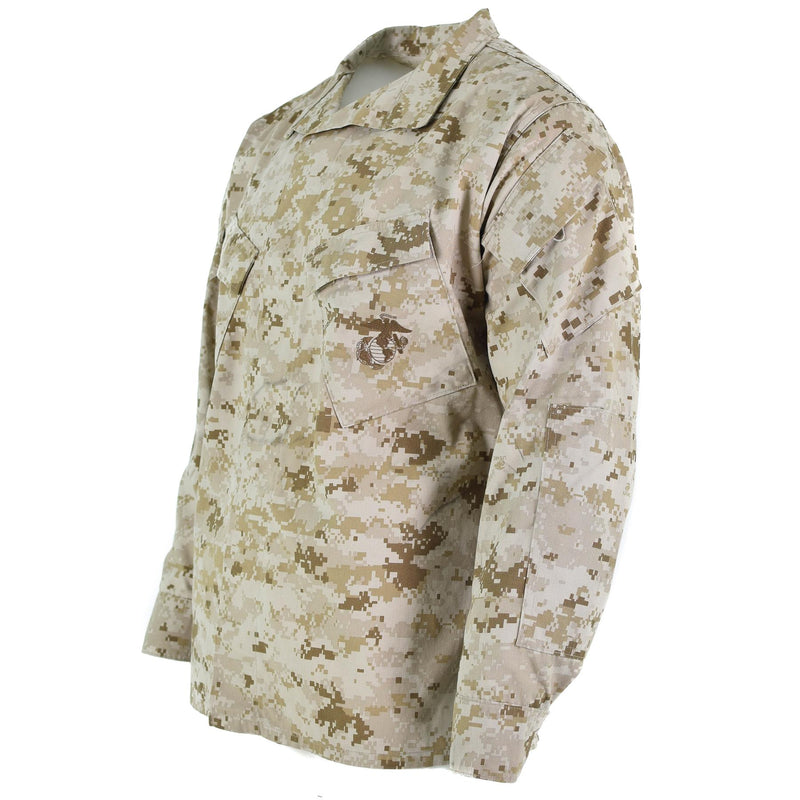 Giacca delle truppe dell'esercito americano originale BDU Digital Desert Camo Shirts Issumi