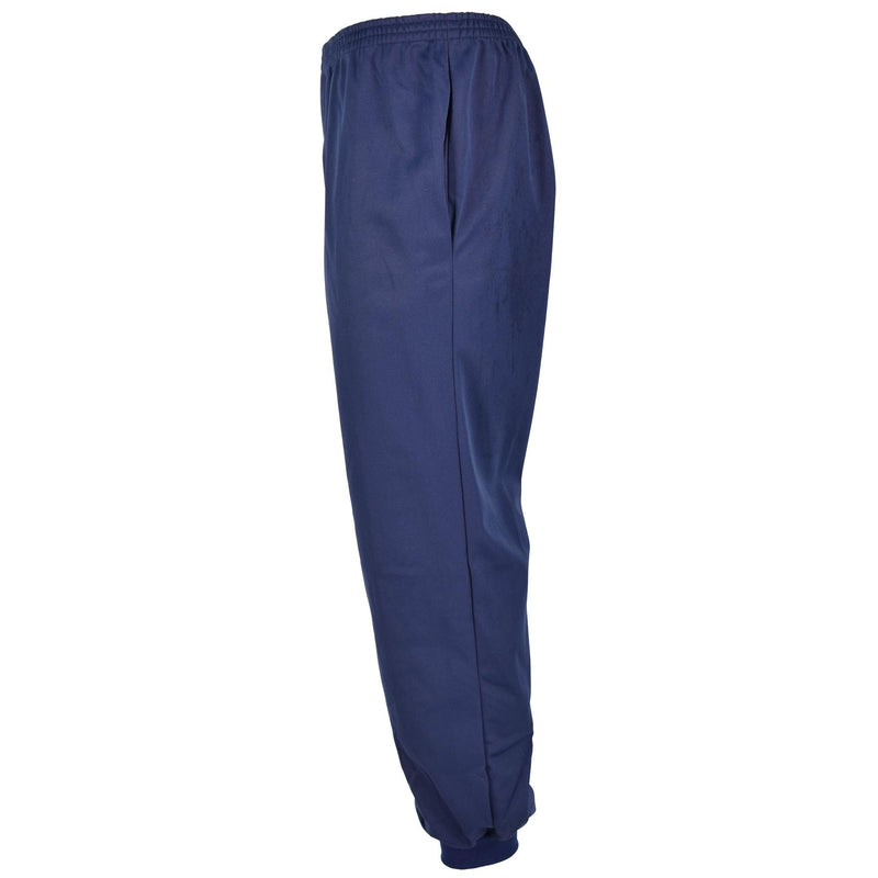 Pantaloni da pista per piste da pista per le truppe della marina francese originali Nuovo