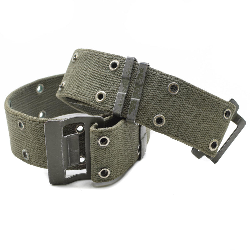Cintura di cinguetta navy dell'esercito francese originale fama olive ol -web France New