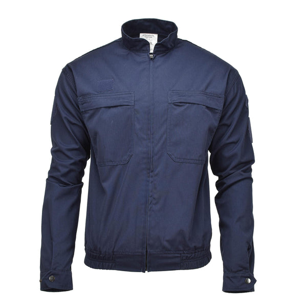 Guida vera elastica della giacca sportiva di polizia militare francese Shirt di abbigliamento sportivo blu