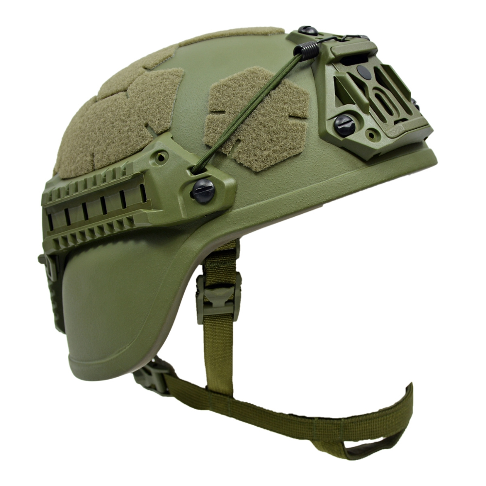 Šestan-Busch BK-ACH Casco balistico moderno a taglio completo livello IIIA Guide laterali NVG