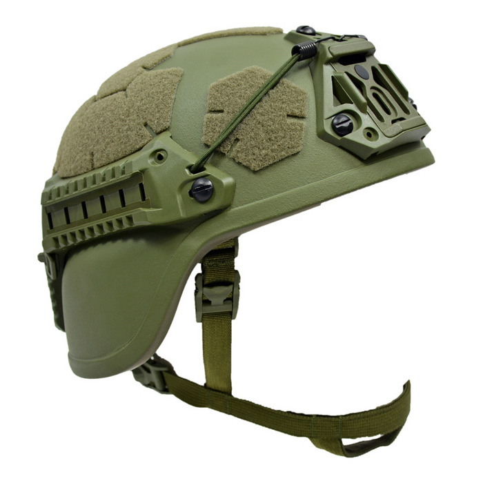 Šestan-Busch BK-ACH Casco balistico moderno a taglio completo livello IIIA Guide laterali NVG