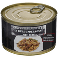 MFH Piatto pronto in scatola Manzo tritato con riso 400 g Cibo da campeggio all'aperto