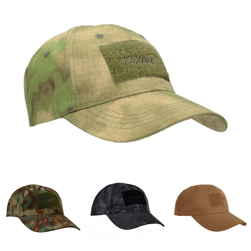 TEXAR TATTICAL BASBALL CAP BASEBALE RIPSTOP Field Combat Summer Testa
