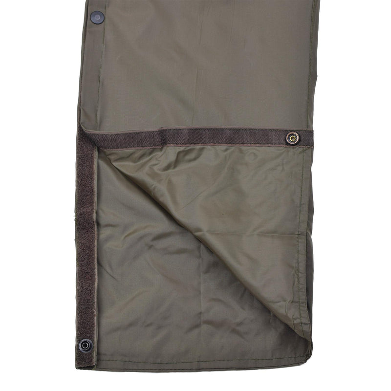 Serviri aria militari italiani italiani pantaloni pioggia pantaloni foderati impermeabili od new