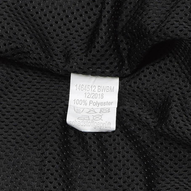 Autentico tuta militare tedesco Bundeswehr camicie da pista camicie sportive blu nero