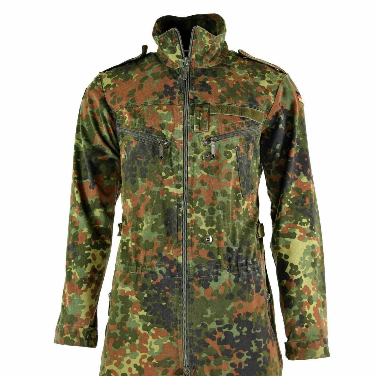 Army tedesco originale Flecktarn camo camo tuta da combattimento da combattimento tuta a copertura