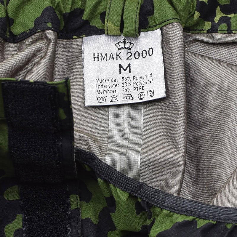 Pantaloni pioggia militari m84 originali m84 pantaloni elastici impermeabili nuovi