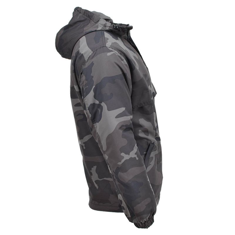 Giacca sportiva Mil-TEC ANORAK Lightweight CCE Night Camuflage Cappuccetto sportivo