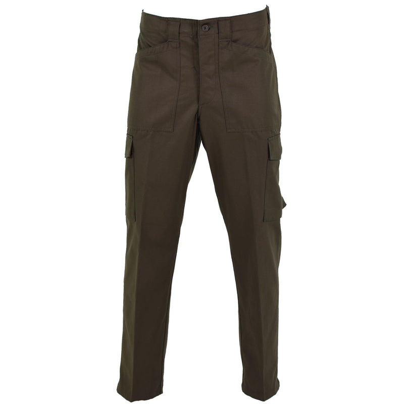 Pantaloni dell'esercito austriaco originali BDU Combat Field Tropps Cantaloni OD Tipo 75 NUOVO