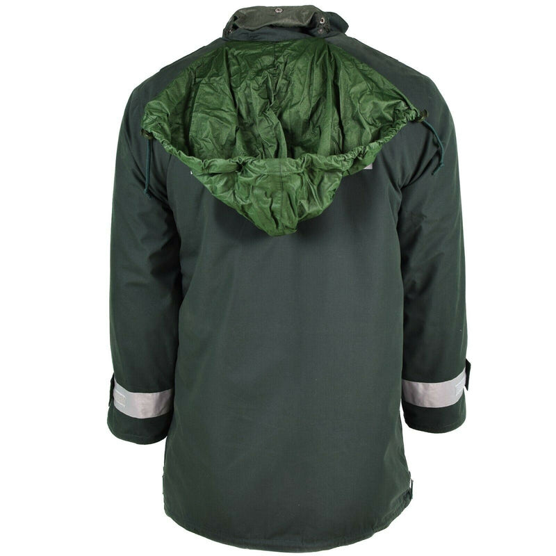 Guida di polizia tedesca autentica Goretex verde impermeabile BGS Parka Border Guard